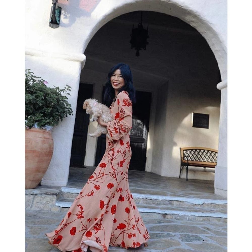 Johanna Ortiz X H&M Creped Dress Wrap Flor